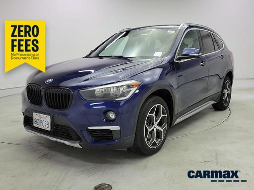 Blue 2018 BMW X1 SDrive28i