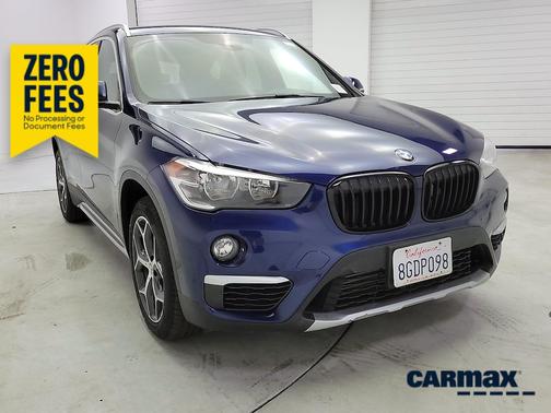 Blue 2018 BMW X1 SDrive28i
