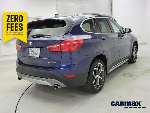 Blue 2018 BMW X1 SDrive28i