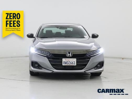 Silver 2021 Honda Accord Sport