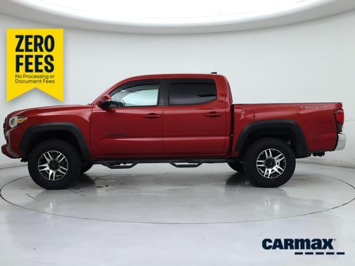 Red 2018 Toyota Tacoma TRD Off Road