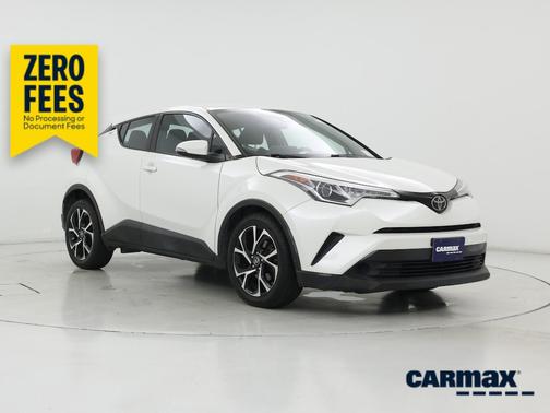 White 2019 Toyota C-HR XLE