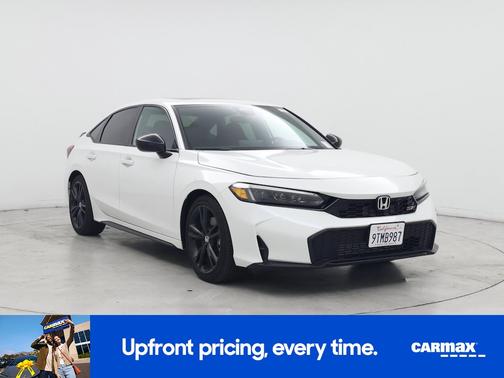 White 2025 Honda Civic SI