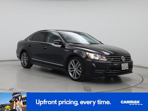 Black 2017 Volkswagen Passat R-Line