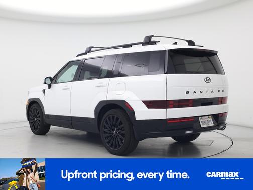 White 2025 Hyundai SANTA FE Calligraphy