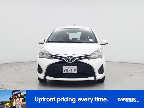 White 2016 Toyota Yaris LE