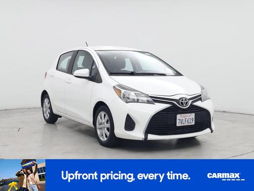 White 2016 Toyota Yaris LE