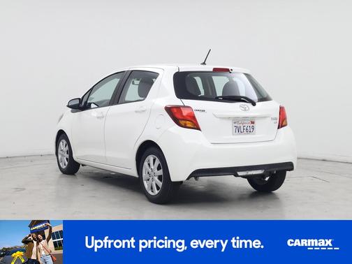 White 2016 Toyota Yaris LE