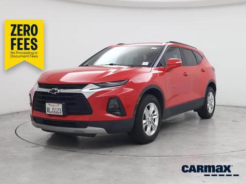 Red 2019 Chevrolet Blazer LT