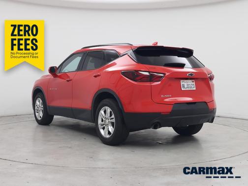 Red 2019 Chevrolet Blazer LT