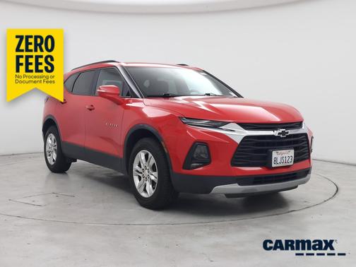 Red 2019 Chevrolet Blazer LT