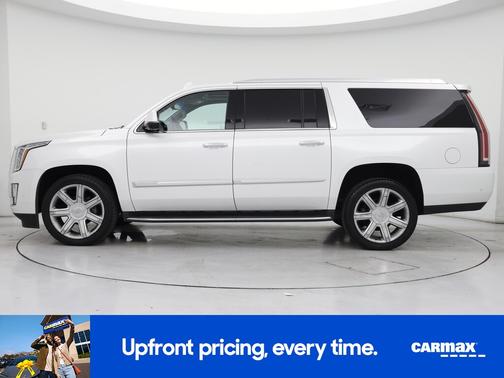 White 2017 Cadillac Escalade ESV Luxury