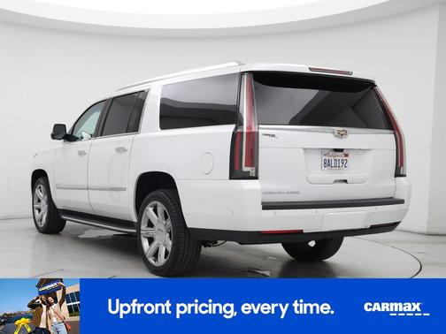 White 2017 Cadillac Escalade ESV Luxury
