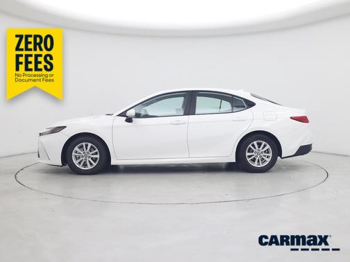 White 2025 Toyota Camry LE