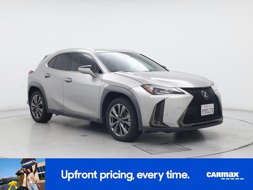 Gray 2021 Lexus UX 250h F-Sport