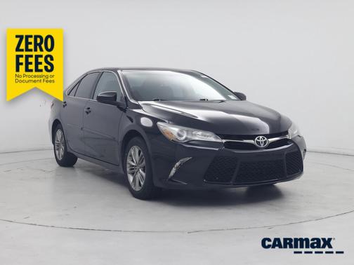 Black 2017 Toyota Camry SE