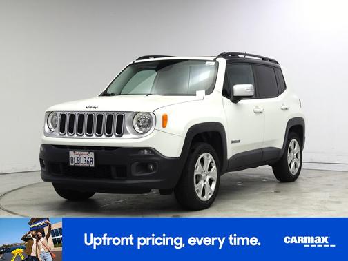 White 2016 Jeep Renegade Limited
