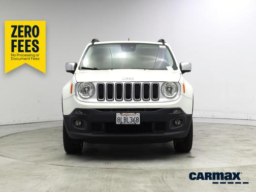 White 2016 Jeep Renegade Limited