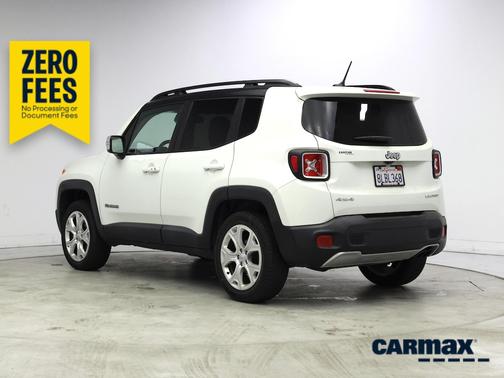 White 2016 Jeep Renegade Limited