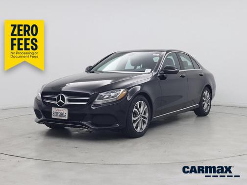 Black 2018 Mercedes-Benz C-Class