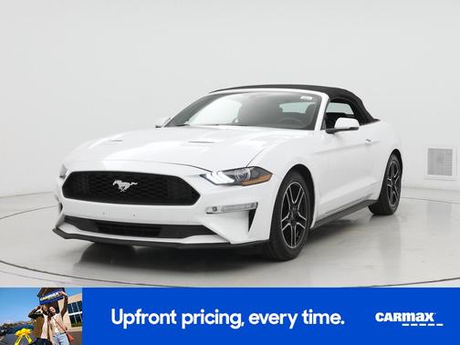 White 2018 Ford Mustang Ecoboost Premium
