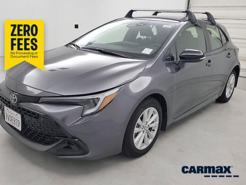 Gray 2026 Toyota Corolla Hatchback SE