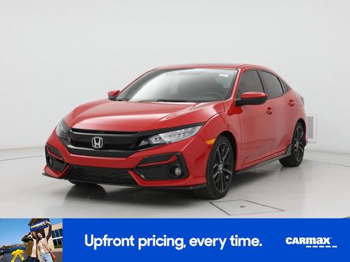 Red 2020 Honda Civic Sport Touring