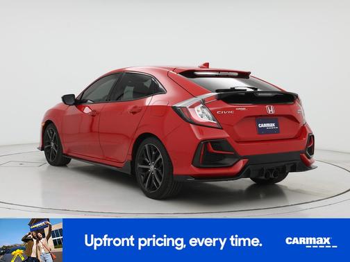 Red 2020 Honda Civic Sport Touring
