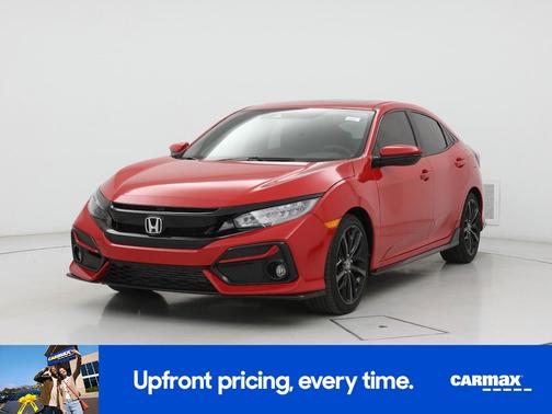 Red 2020 Honda Civic Sport Touring