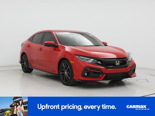 Red 2020 Honda Civic Sport Touring