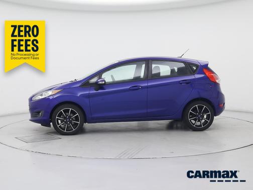 Blue 2015 Ford Fiesta SE