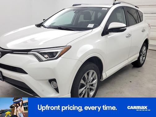 White 2017 Toyota RAV4 Platinum