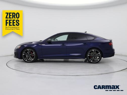 Blue 2021 Audi S5 Prestige