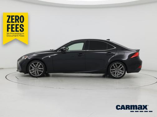 Black 2018 Lexus IS 300 F-Sport