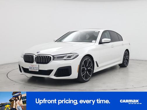 White 2021 BMW 540 I