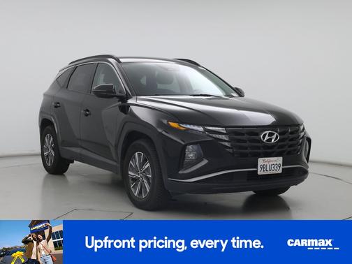 Black 2022 Hyundai TUCSON Hybrid Blue