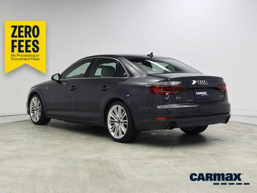 Gray 2018 Audi A4 Premium Plus