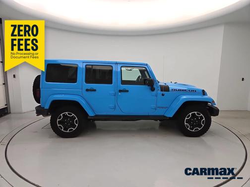 Blue 2017 Jeep Wrangler Unlimited Rubicon Recon