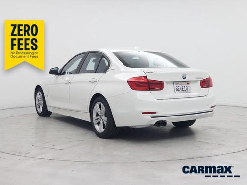 White 2018 BMW 330e E iPerformance
