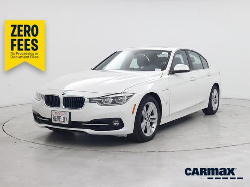 White 2018 BMW 330e E iPerformance