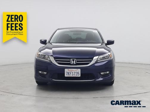 Blue 2015 Honda Accord Sport