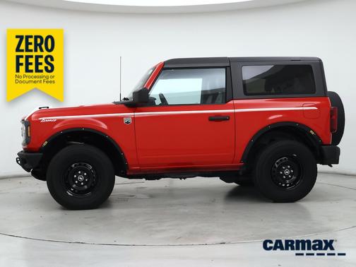 Red 2023 Ford Bronco Big Bend