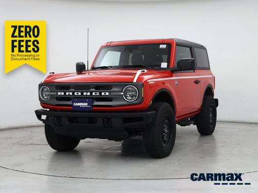 Red 2023 Ford Bronco Big Bend