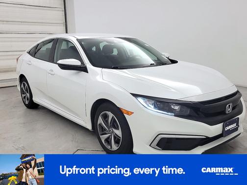 White 2020 Honda Civic LX