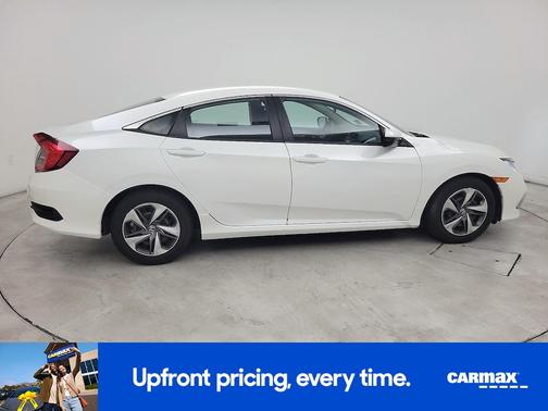 White 2020 Honda Civic LX