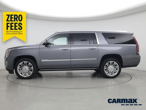 Silver 2019 Cadillac Escalade ESV Platinum