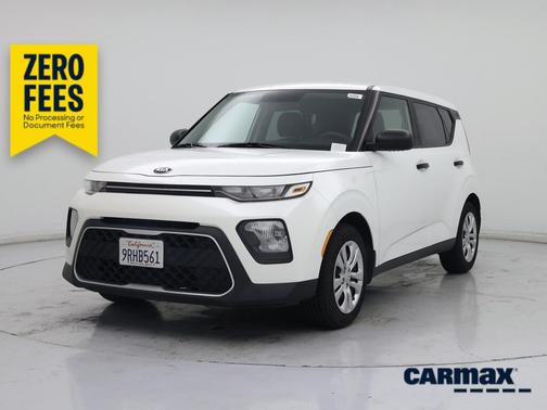 White 2020 Kia Soul LX
