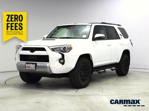 White 2024 Toyota 4Runner TRD Off Road Premium