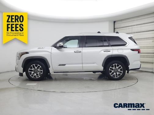 White 2025 Toyota Sequoia 1794