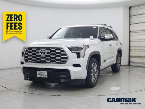 White 2025 Toyota Sequoia 1794
